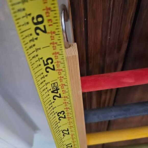 Wood Ladder for Large Birds Parrots 24" X 6" - Picture 3 of 4